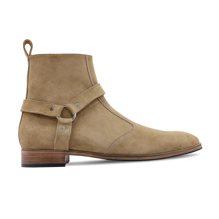 CALLAGHAN || Men’s Boots 3 Tone Gorgeous Ankle suede brown tan http:// main image 4