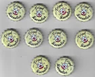 lot of 10 Capsules, bottle caps, beer beer, triple Carmelite