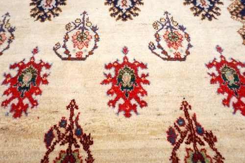 Orient Alfombra Afschar 201 X 128 CM Schiraz Beige Alfombra Persa Hecha A Mano - Imagen 8 de 12