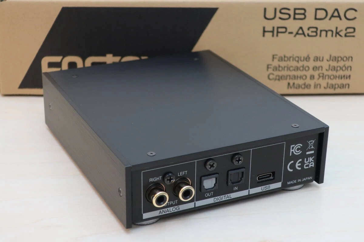 Fostex HP-A3 MK2 Headphone Amplifier Amp 32bit 192khz USB DAC