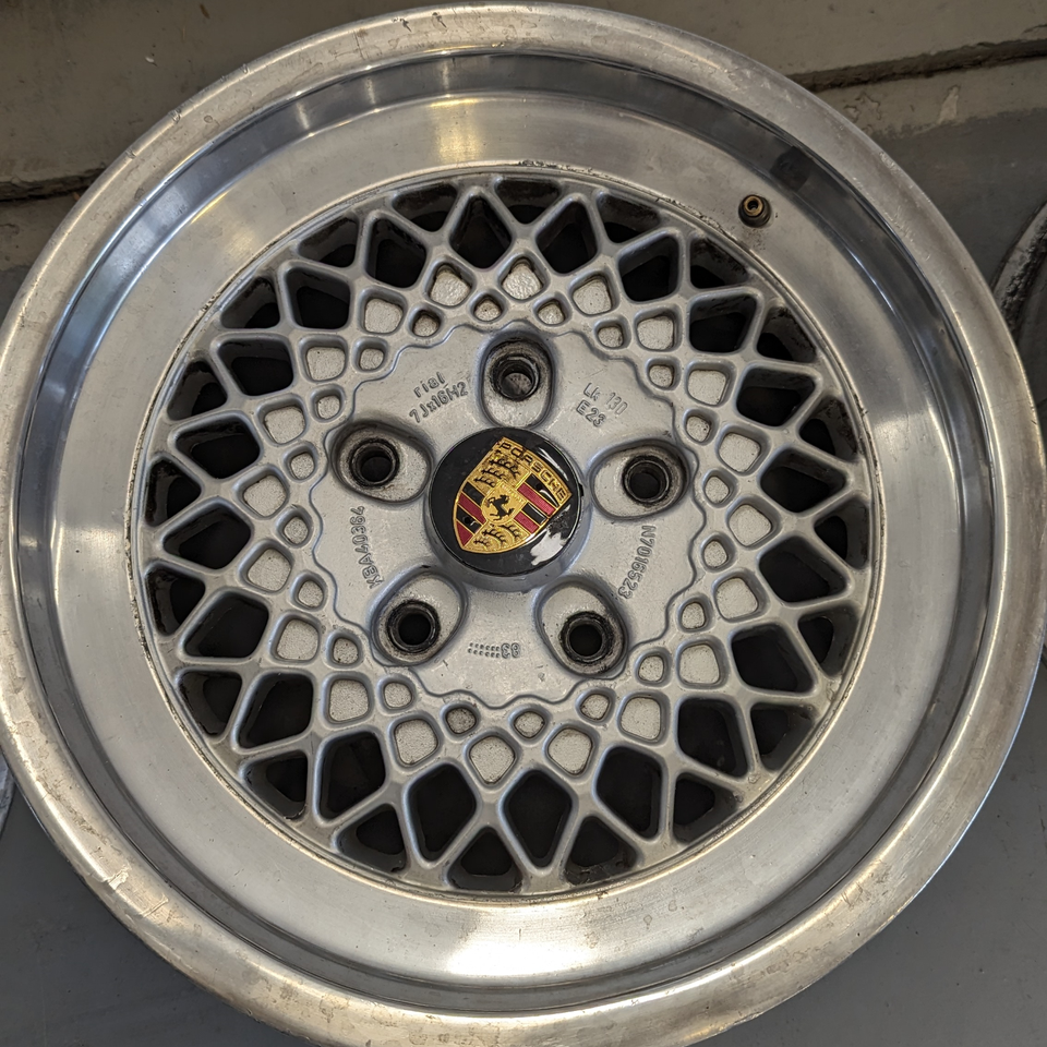 RIAL Mesh 7x16 8x16 5x130 Porsche 911 930 944 928 Classic Retro ...