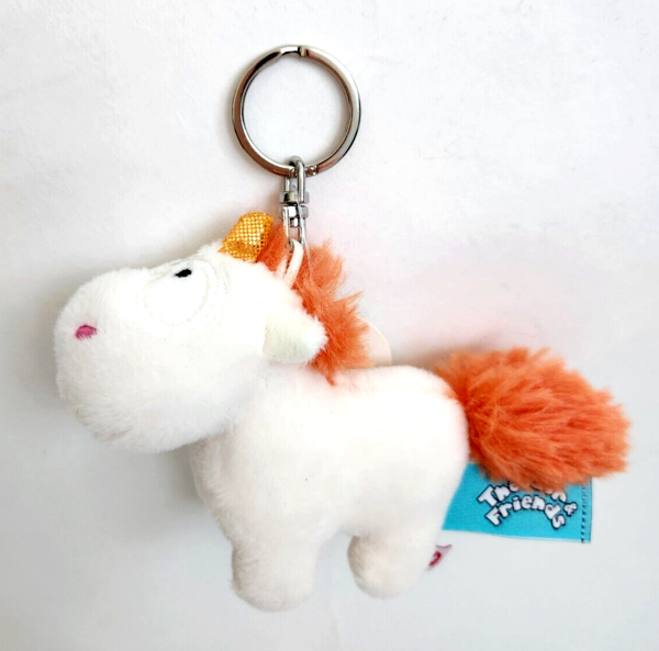 Nici 42400 Einhorn Theodor & Friends Orange SchlüSselanhäNger PlüSchtier Neu-image