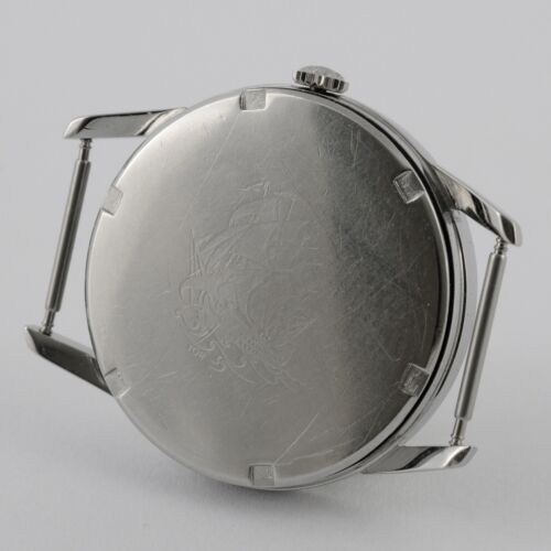 FINE VINTAGE LONGINES FLAGSHIP FROM 1966' MANUAL WIND STEEL GENTS WATCH WORKING - Picture 11 of 14
