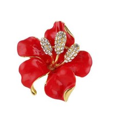 Brooch Pin Women's Rhinestones Breastpin Wedding Banquet Bouquet Elegant