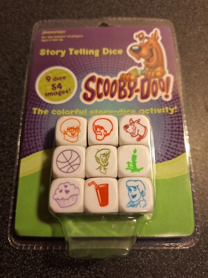 2014 Pressman Scobby-Doo Story Telling Dice Game  New Unopened