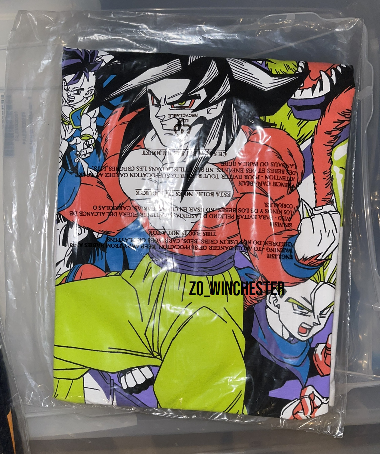 Nueva CAMISA GOKU SSJ4 SS4 Super Saiyan 4 Dragon Ball GT Baby Vegeta Ape Trunks