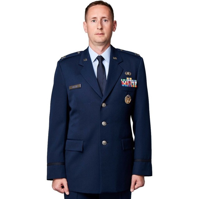 USAF Air Force Officer Men’s Mess Dress Jacket 38 Regular Hap Arnold