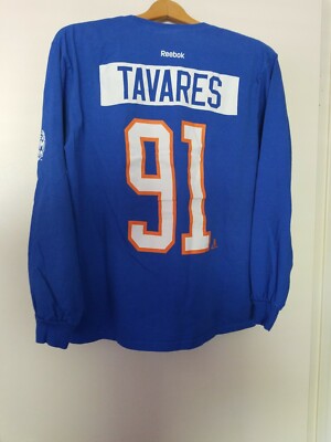John Tavares Reebok Stadium series NY Islanders l/s shirt mens  Medium