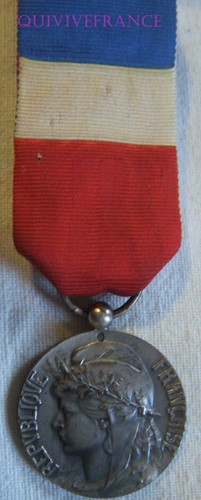 DEC7398 - MEDAL OF HONOR OF WORK by L.O.Mattei in Silver