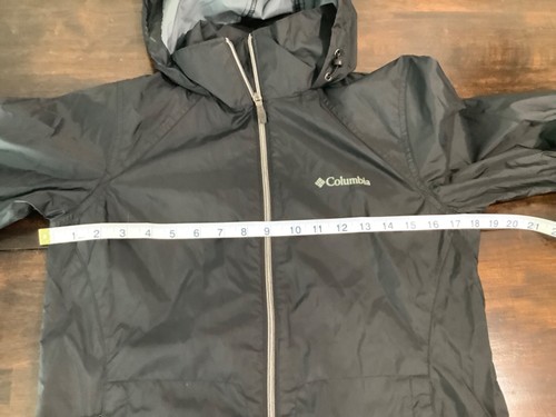 Columbia Windbreaker Jacket Womens SZ S Omni Shield Lightweight Hooded Packable - Picture 14 of 24