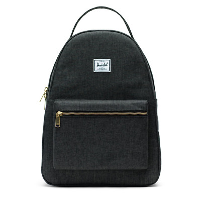 Herschel Backpack Nova Mid-Volume,  Black/ Crosshatch. Herschel Supply