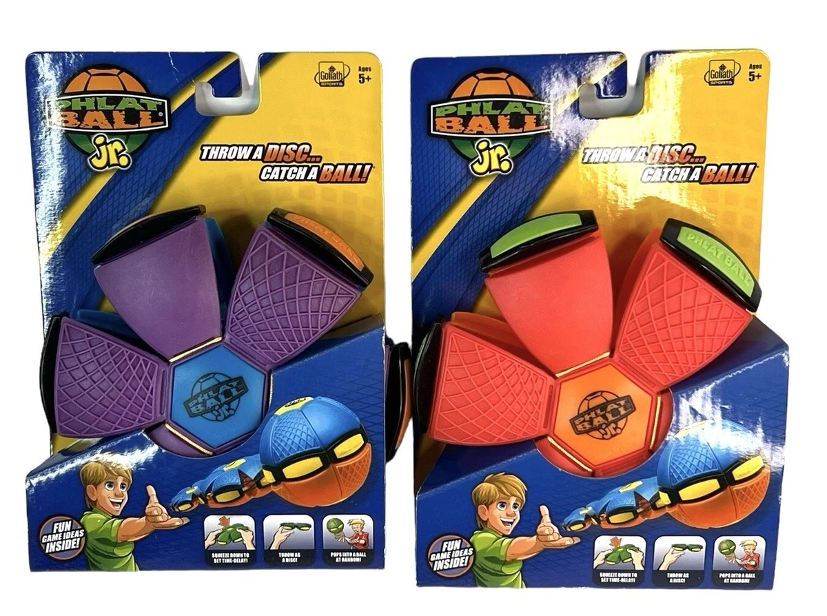 Goliath Wahu Phlat Ball V3 - Disque Qui Se Transforme En Balle, Frisbee/Boomerang, Jouet Extérieur Multicolore (Couleur Aléatoire)