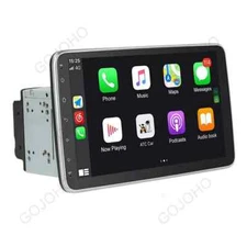 Rotatable Car Stereo Radio 10.1" Android 13 Double 2DIN Touch Screen GPS Carplay