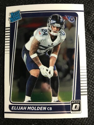 2021 PANINI - DONRUSS OPTIC FOOTBALL RATED ROOKIE BASE CARDS - CHOOSE YOUR CARD