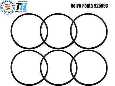 For Volvo Penta Outboard 925093 O-Ring 9-76557 45080 18-7183 320303 x6 PCS