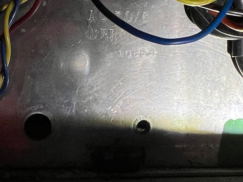 Original Vox Ac30/6 bought 2nd hand 1967. Good working condition with slight hum - Picture 4 of 7
