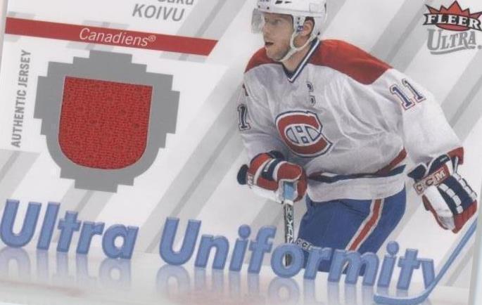 2007-08 Fleer Ultra - Saku Koivu #U-SK - 1 of 1