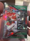 2025 Panini Prizm - Fractal Patrick Mahomes II #5 Green Ice Prizm