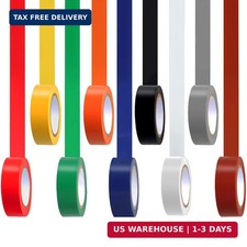 Romeda 9 Pack Coloured Electrical Tape, Electrical Tape Colours Water, Sun, and