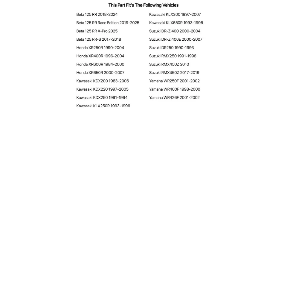 Tusk Motorcycle Enduro Lighting Kit For HONDA XR650R 2000-2007 - Image 2 of 4