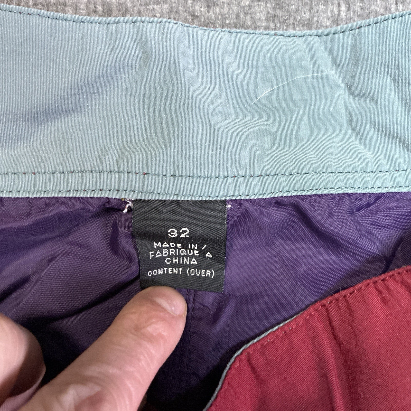 Vintage Patagonia Wavefarer Board Shorts Mens Size 32 Lined Rare Swim Hike Surf thumbnail 3