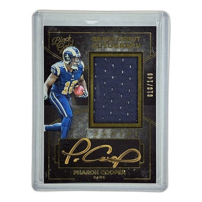 Pharoh Cooper Grand Debut AUtograph Jersey RPA /149 2016 Black Gold #GD-PC