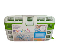 NEW Munchkin High Capacity Dishwasher Basket Holds Bottle Lids  Nipples