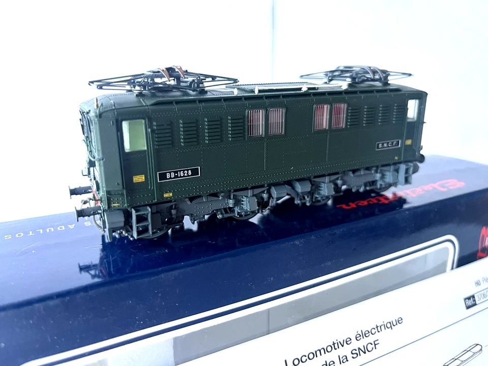 ELECTROTEN HO LOCOMOTIVE ÉLECTRIQUE BB 1600 (1628) EP III SNCF REF 3706 NEUF - Photo 2/4