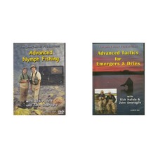 Advanced Nymphing, Emergers, DriesRick Hafele & John Smeraglio - Set di 2 DVD -