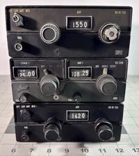 3 x King Aircraft Nav/Com Radio Units - Untested - LOW START BID!