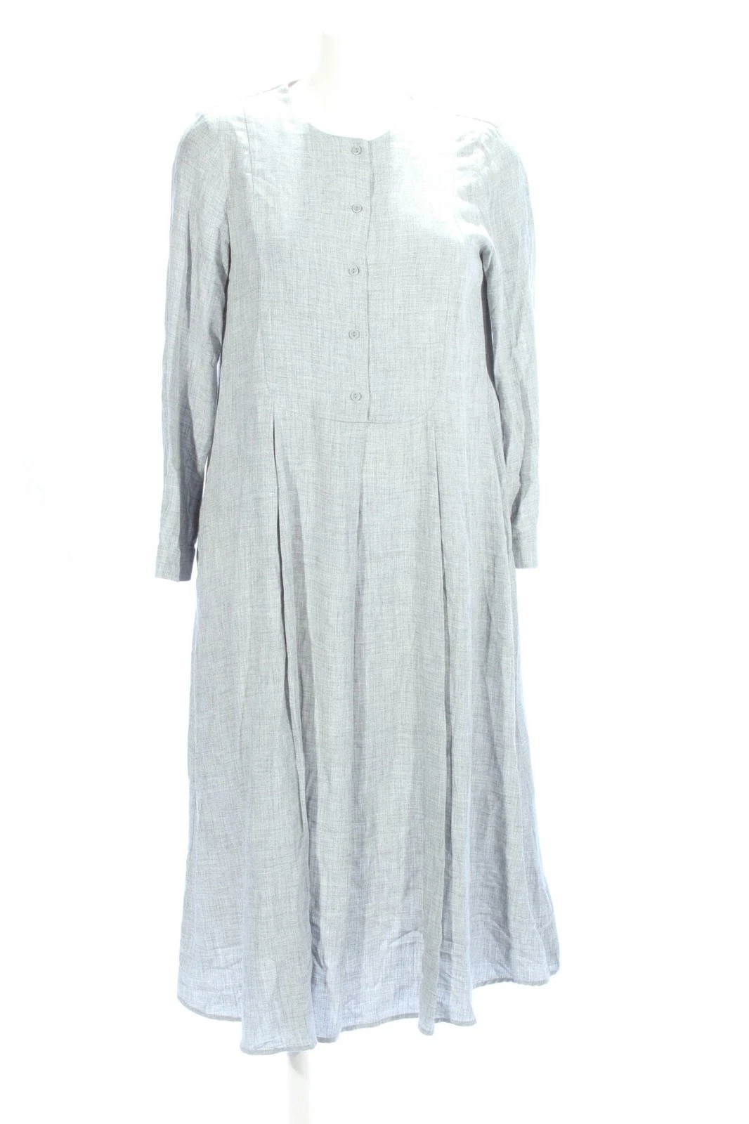 ZARA Maxi abito Donna Abito Taglia IT 38 grigio chiaro stile casual