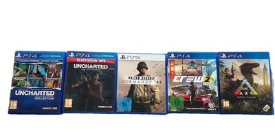 Sony Playstation 4 Spielesammlung PS4 PS5 Spiele 5 Stück Konvolut 5x