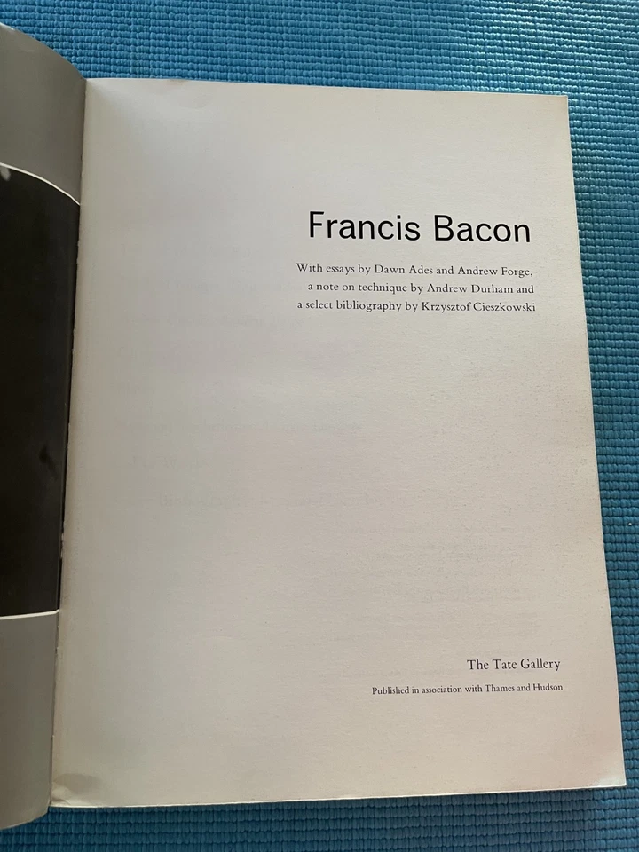Francis Bacon - Tate Gallery Exhibition Catalogue *GOOD* - Imagem 3 de 4
