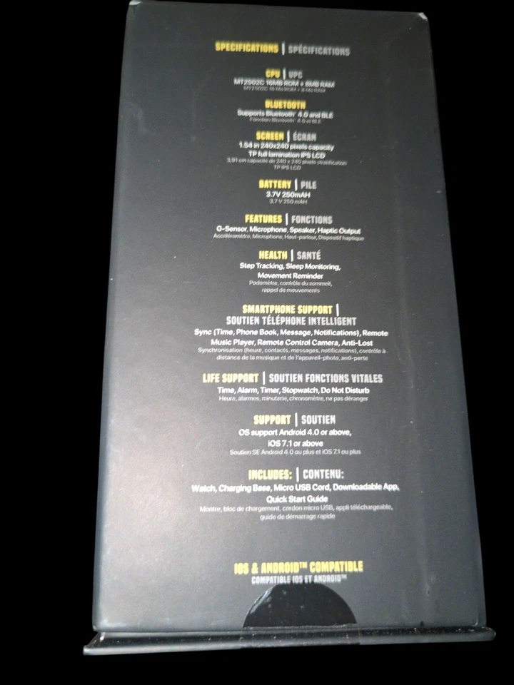 Batman DC Comics Smartwatch Sixties based on 1966 TV Show Oop smart watch NIP - Image 4 of 4