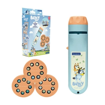 LEXIBOOK BLUEY STORIES & BILDPROJEKTOR TASCHENLAMPE FÜR KINDER - LTC050BY