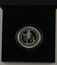 2023  KING CHARLES I  FIVE POUND £5 SILVER PROOF - box/coa/outer