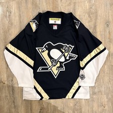 Vintage 2000’s Pittsburgh Penguins Black Koho NHL Hockey Jersey Size Medium