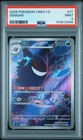 2025 POKEMON SIMPLIFIED CHINESE CBB3 C-GEM PACK VOL 3 #07 GENGAR PSA 9
