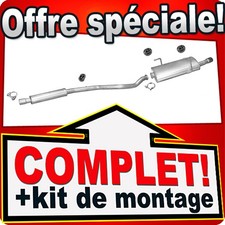 Pot d'échappement Peugeot 206