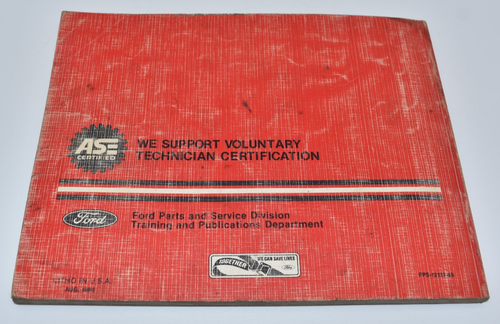 1989 Ford Ranger / Bronco ~ Electrical & Vacuum Trouble Shooting Manual - Picture 2 of 6
