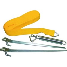 Fiamma Motorhome Awning Tie Down Kit Yellow Caravan Storm Strap Set - 98655-128