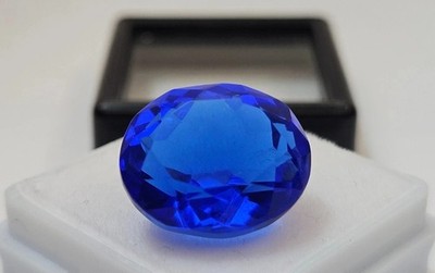 Stunning Blue Sapphire Oval Cut 10-12 Ct Natural EGL Certified Loose Gemstone