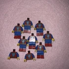 Lego minifigure (7) RANDOM LEG TORSO COMBO ONLY SEE IMAGES