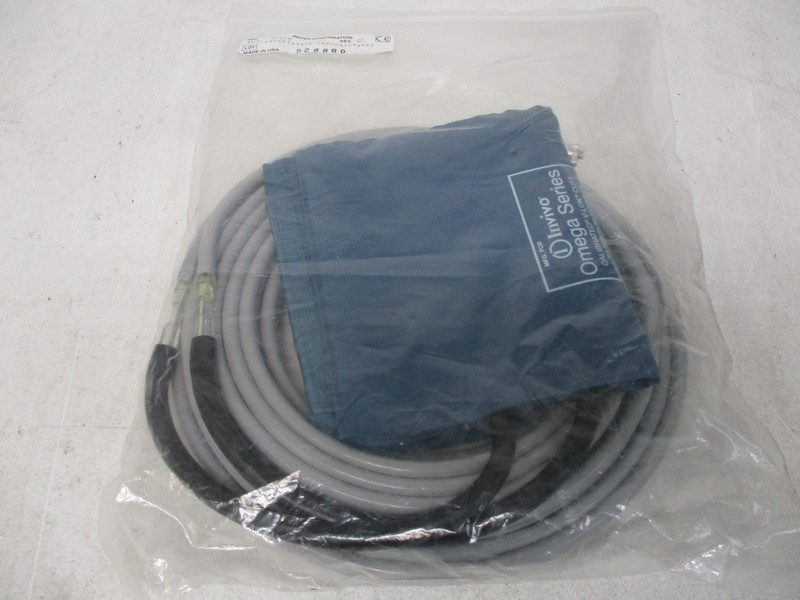 Invivo 9010M  Twin Lumen Adult Air Hose with Omega Series V-Lok Cuff
