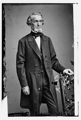 Photo:Dr J Foster 1860s Portrait of Elderly Man Studio Photograph