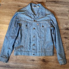 Levis Vintage Denim Shirt Orange Tab Made In USA