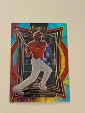 James Wood 2025 Panini Select Tie-Dye Prizm /25 Nationals  #36