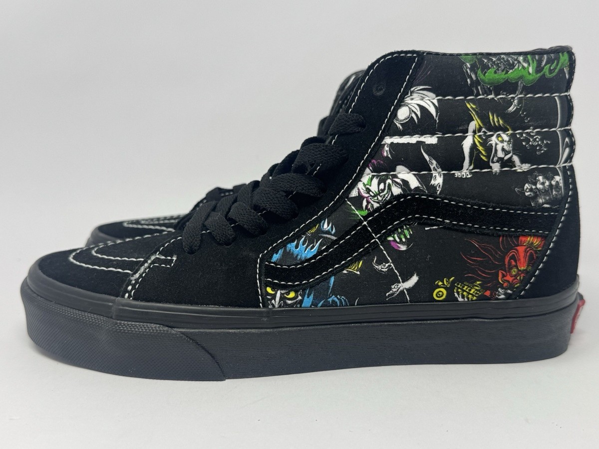 その他 fashion 156 Vans SK8 Hi Disney Villains Women's Size 7 | eBay