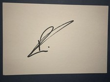 Rory Hutchinson / Scotland Rugby Signed Card