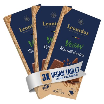 Leonidas Belgische Schokoriegel (vegane Milchschokolade)